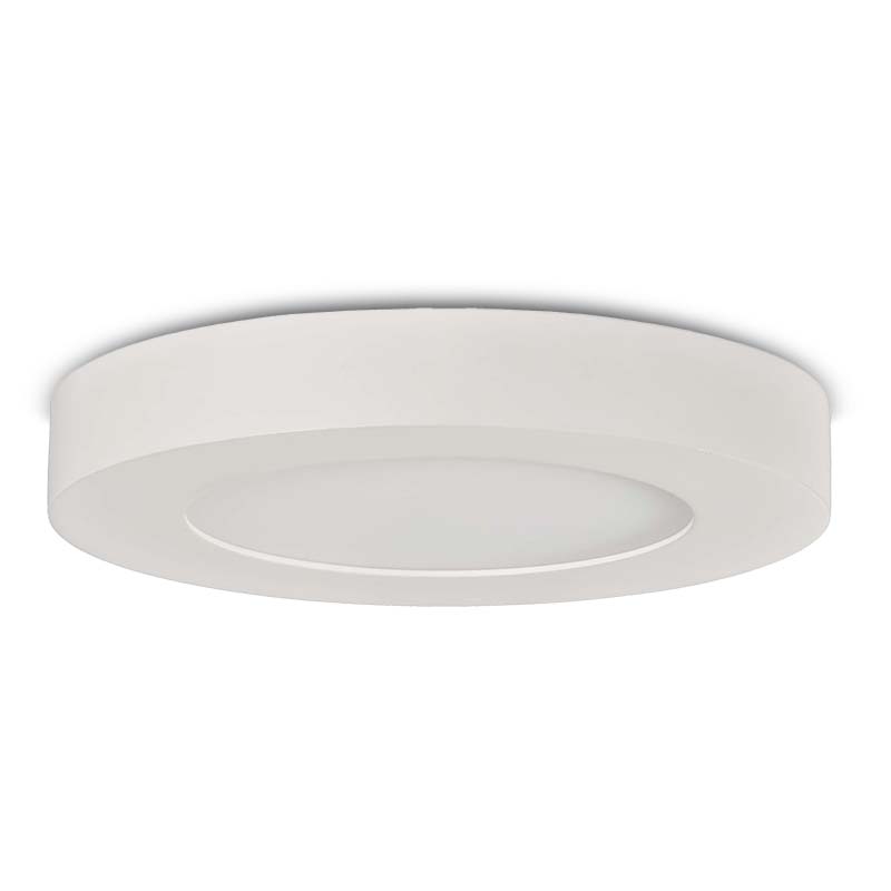 SLIM, PLAFÓN LED SLIM ECO REDONDO BLANCO 18W-6500K